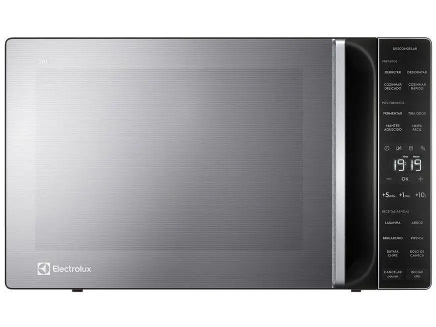 Microwave Electrolux 36L Silver and Black-220V