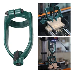 Square Hole Drill Fixed Bracket for Drill Machine Made of All Steel Casting Drill Attachment Sturdy Professional Accessories