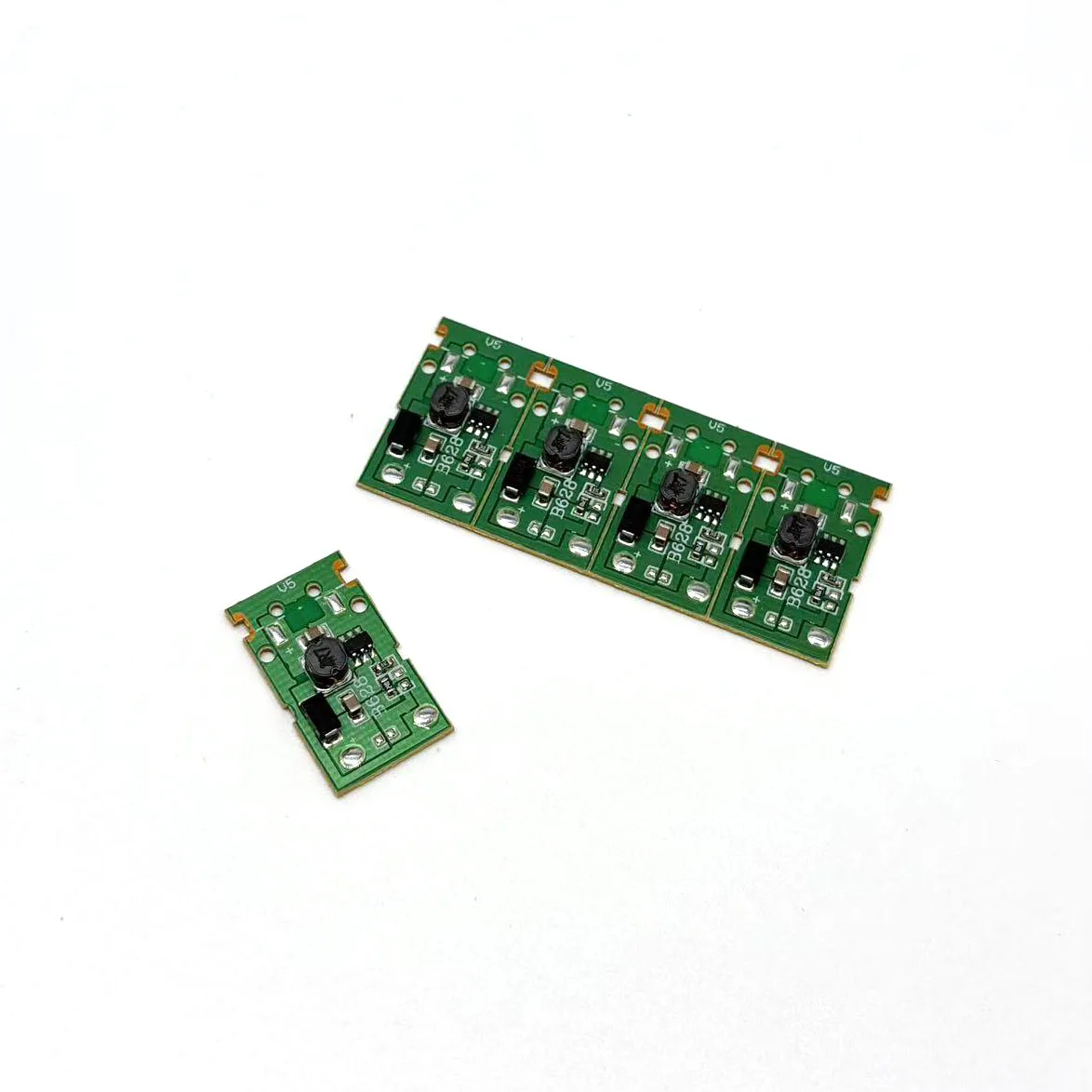 2-5Pcs USB boost board line module low voltage 8.4V/9V/12V/12.6V voltage regulator PCBA power supply DC-DC output circuit board