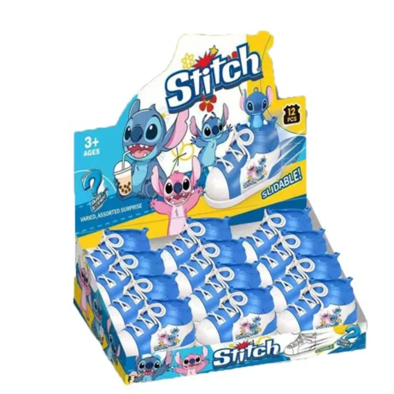 

2025 New Hot Stitch Blind Shoes Mini Figurine Keychain Collectible Toy Display Item Trendy Toy Surprise Doll pendant decoration