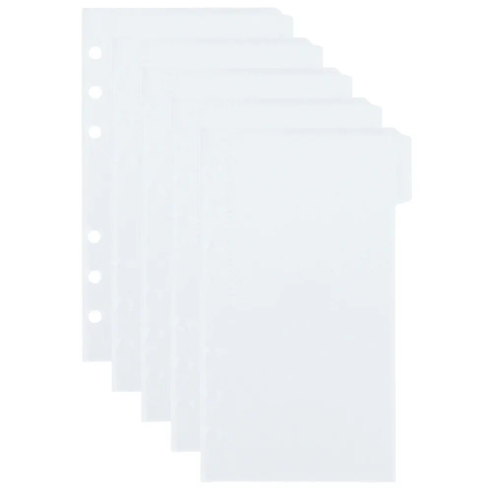 

1 комплект, матовый карман для переплета, пластиковый органайзер, кошелек для документов, карманная папка с 6 отверстиями для офиса, учебы, путешествий, использования