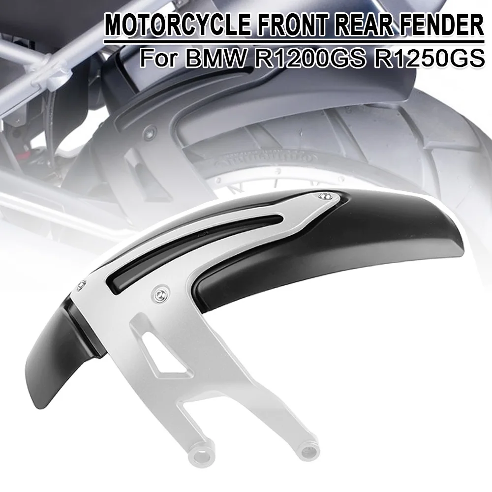 Motorcycle Front Rear Fender Rear Mudguard Tire Wheel Hugger Splash Guard Protector For BMW R1200GS R1250GS LC ADV 2014-22 2023