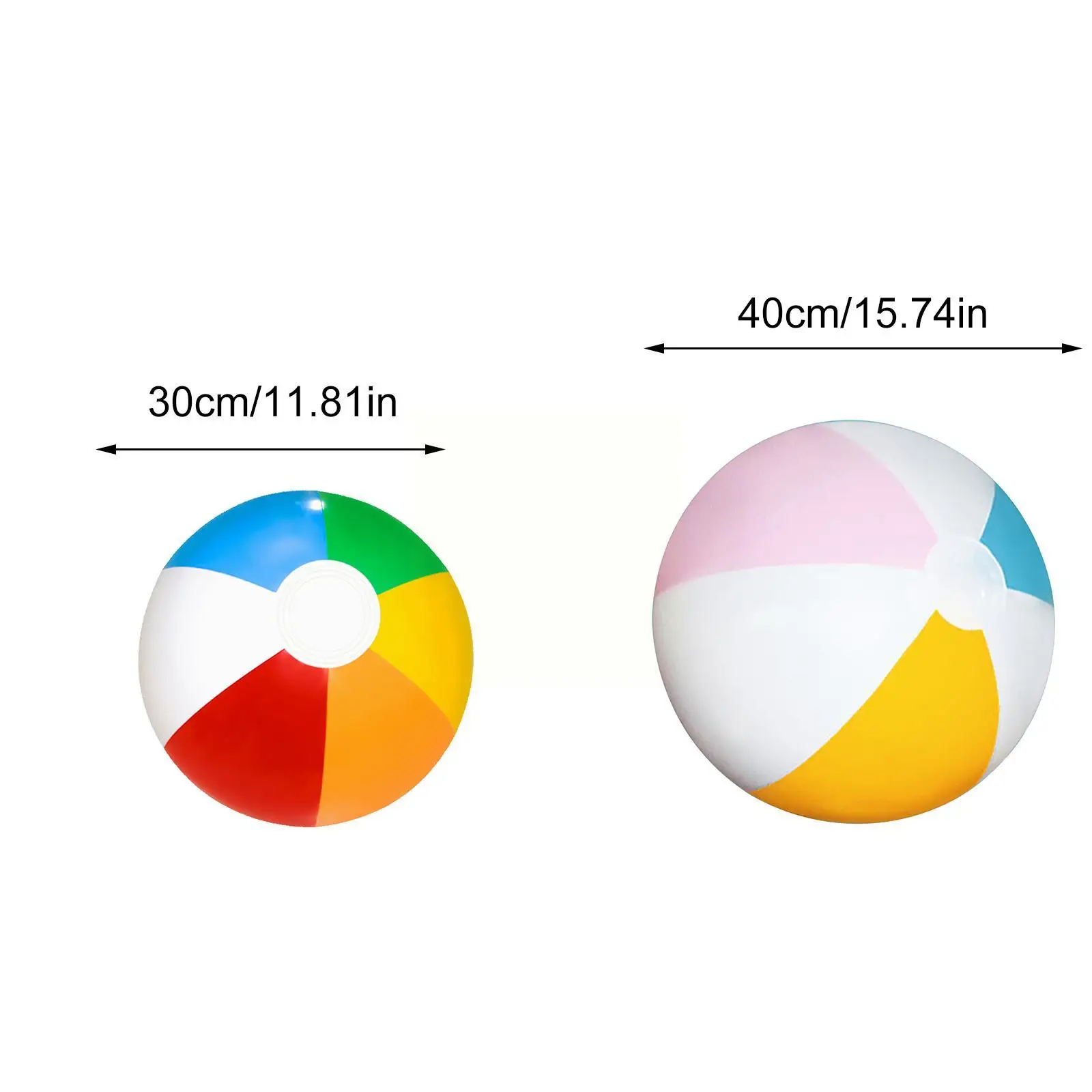 여름 야외 다채로운 풍선 공 풍선 수영장 파티 물 게임 풍선 해변 스포츠 공 재미 장난감 T5Y4