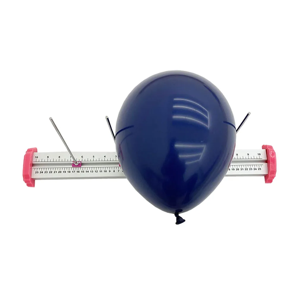 

Balloon Ruler Balloon Sizer Foldable Accs Metal Measurement Tool Measuring Device Balloon for Wedding Birthday Decorations