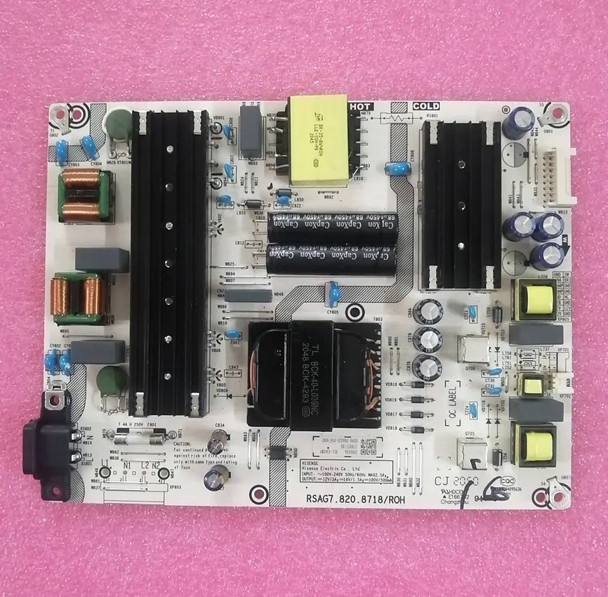 ใช้สําหรับบอร์ดจ่ายไฟ Hisense 65A52F RSAG7.820.8718/ROH