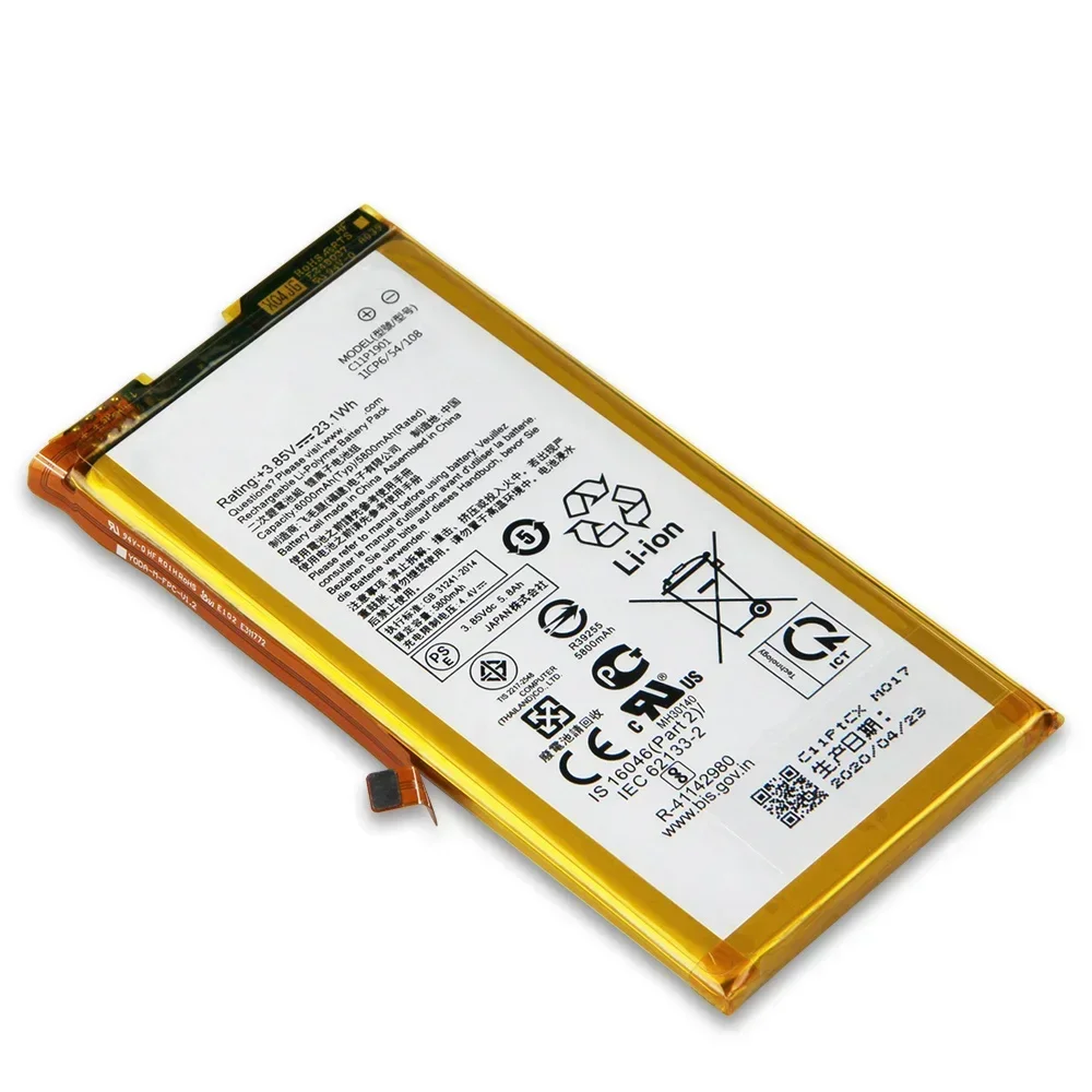 Battery C11P1801 C11P1901 C11P1903 For ASUS ROG 1 ZS600KL ROG 2 ZS660KL ROG 3 ZS661KL Phone Battery