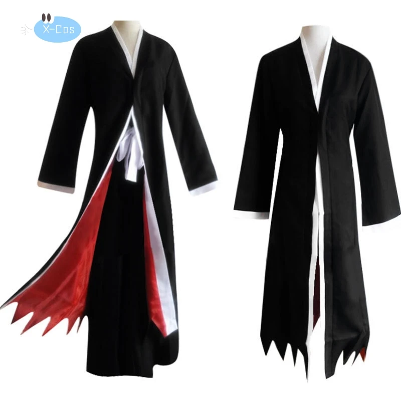 Anime Bleach Kuchiki Rukia Cosplay Costumes Kurosaki Ichigo Die Pa Soul Society Kimono Full Outfit Thousand-Year Blood War