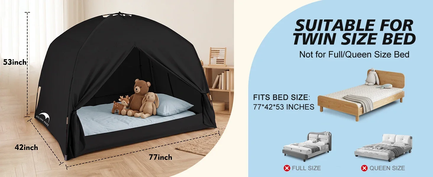 bed tent twin for kids play tent