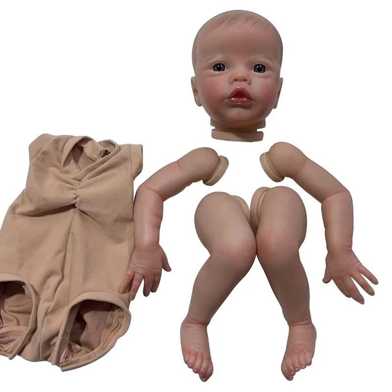 19inch  48cm Reborn Baby Doll Kit  Primrose Already Painted Kit with Cloth Body DIY Parts