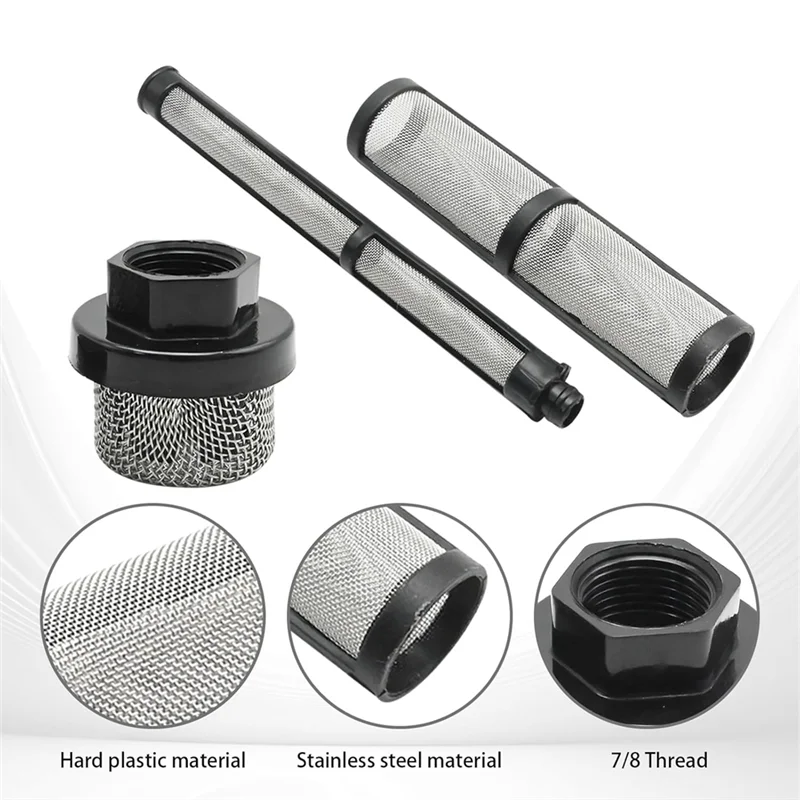 

2025 Trend 246385 246384 287032 Airless Sprayers Filter Screen Set, Replacement For 190ES 295ST Ultramax II 390 395 490 495 595