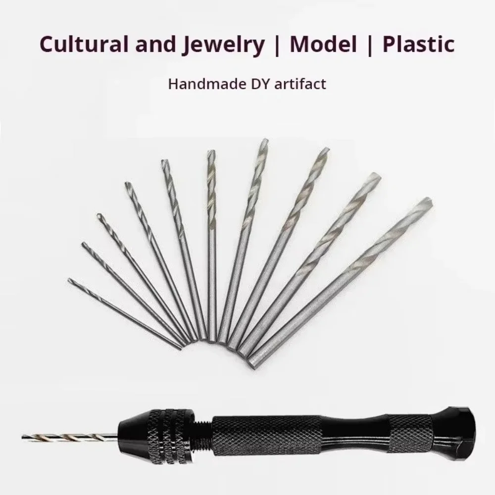 

1 комплект, оборудование для ручной дрели по металлу, мини-набор инструментов, ручная спиральная дрель, деревообрабатывающее сверление, вращающиеся инструменты для самостоятельного изготовления ювелирных изделий, ручная работа