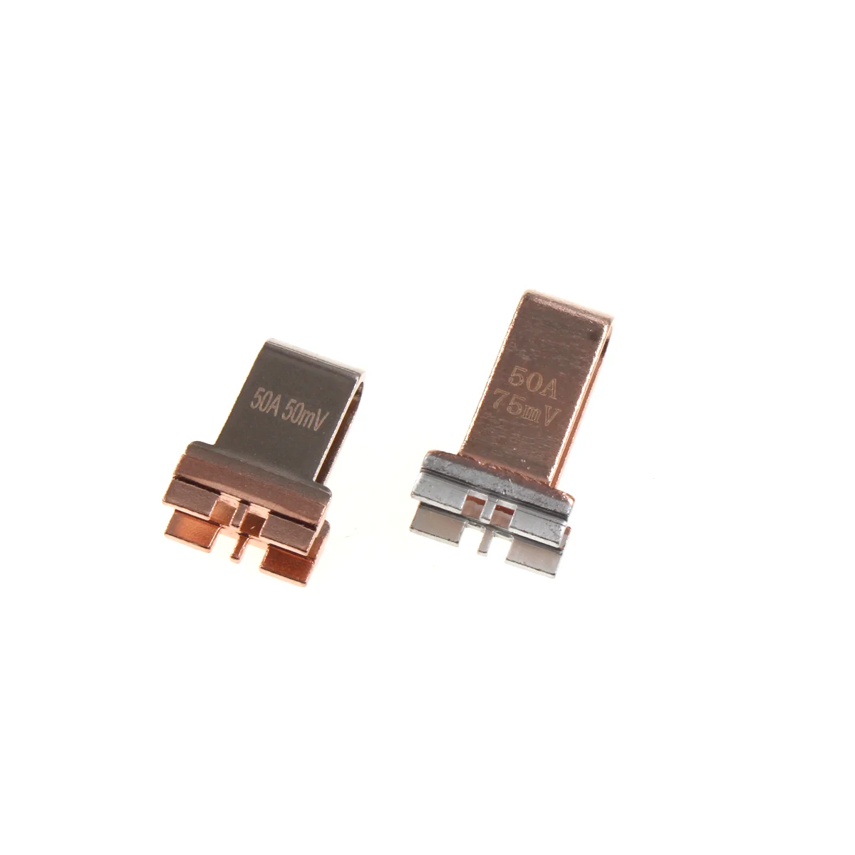 Manganese copper U-shaped shunt resistor 60A100A200A50MV75MV precision current sampling alloy milliohm resistor