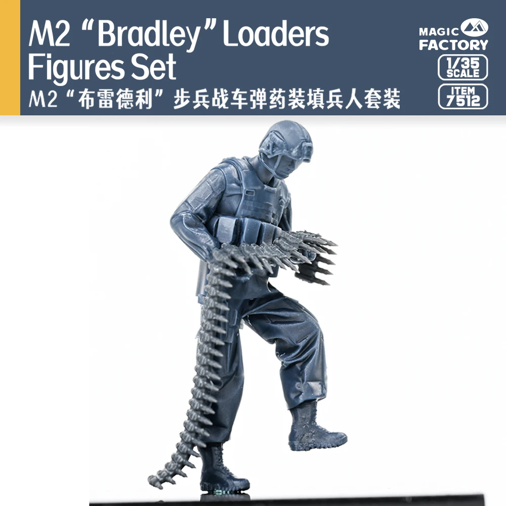7512 MAGIC FACTORY Assembly Model Kit 1/35 Scale M2 “Bradley