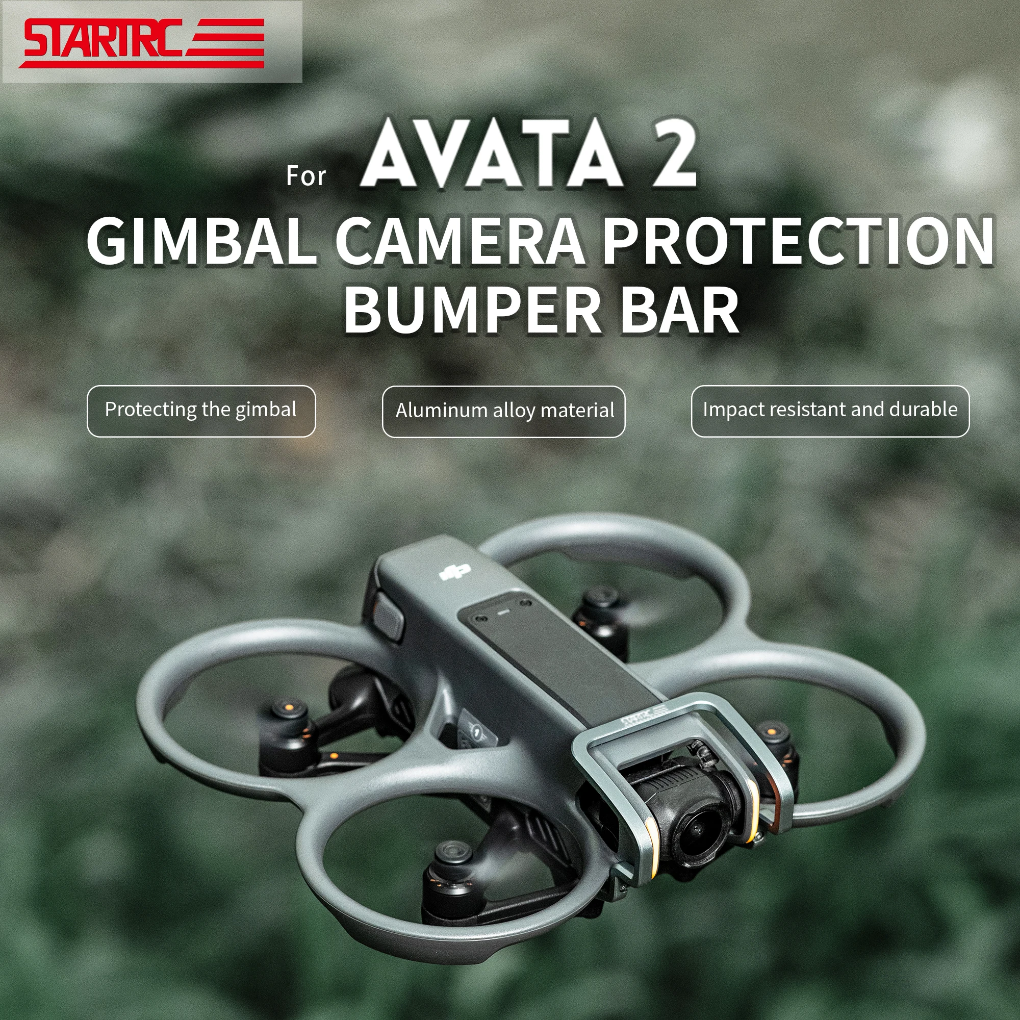

Защитный бампер для камеры STARTRC Gimbal для DJI Avata 2, алюминиевые аксессуары