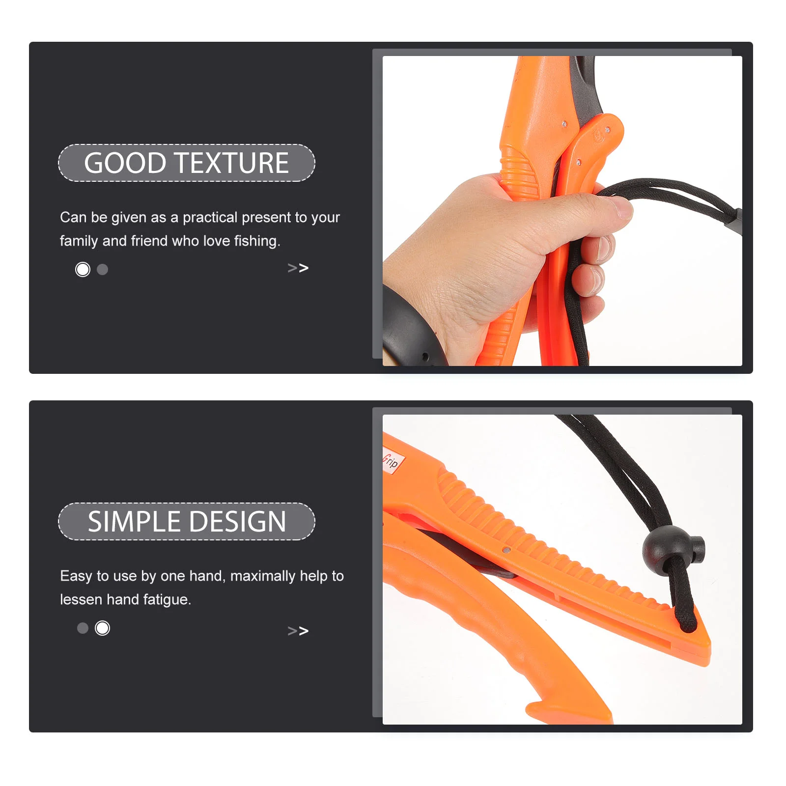 Multifunctional Lure Pliers Fish Clamp Multi-functional Fishing Tool Hand Strap Gripper Plastic Grippers Clip Handling Abs