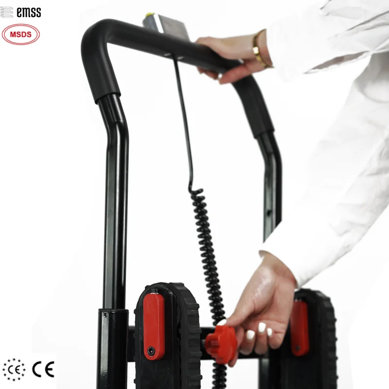 EMSS 60kg 적재 트롤리 계단 갈리 카트 트롤리 전동 계단 등반기 핸드 트롤리