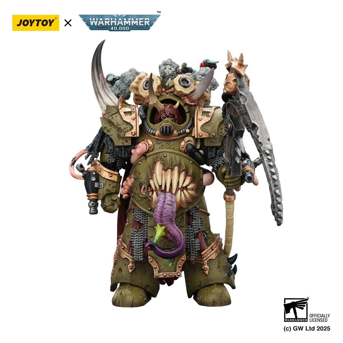 [Przedsprzedaż] JOYTOY 1/18 Warhammer 40k Figurki Akcji Death Guard Deathshroud Terminator Champion Terminator 1 2 Model Zabawka Prezent