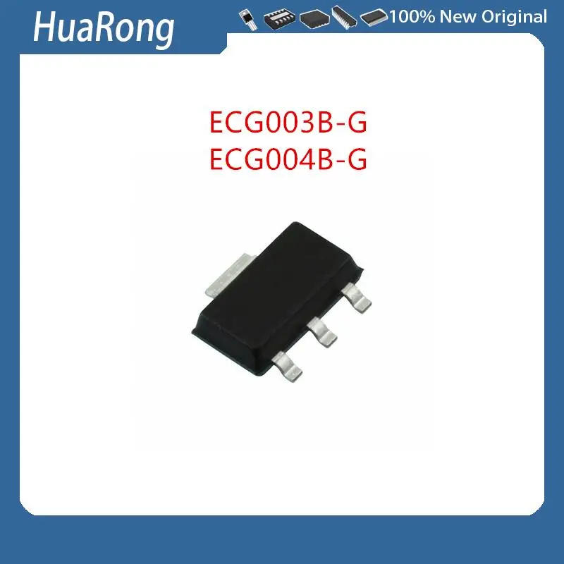 

10Pcs/Lot ECG003B-G ECG004B-G ECG003B BECG004B ECG003 E003G E003 ECG004 E004G E004 SOT89