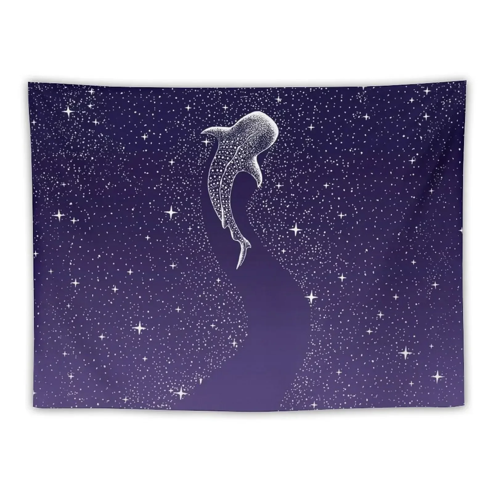 Star Eater - space from Dark Blue to Purple Tapestry Home Decorations Aesthetic Room Decor For Bedroom Cute Room Decor Tapestry