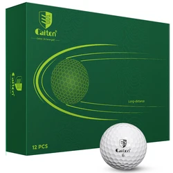 Pelota de Golf de larga distancia, 12/24/36 piezas, rendimiento de nivel turístico, estructura multicapa, vuelo de larga distancia, sensación Ultra suave