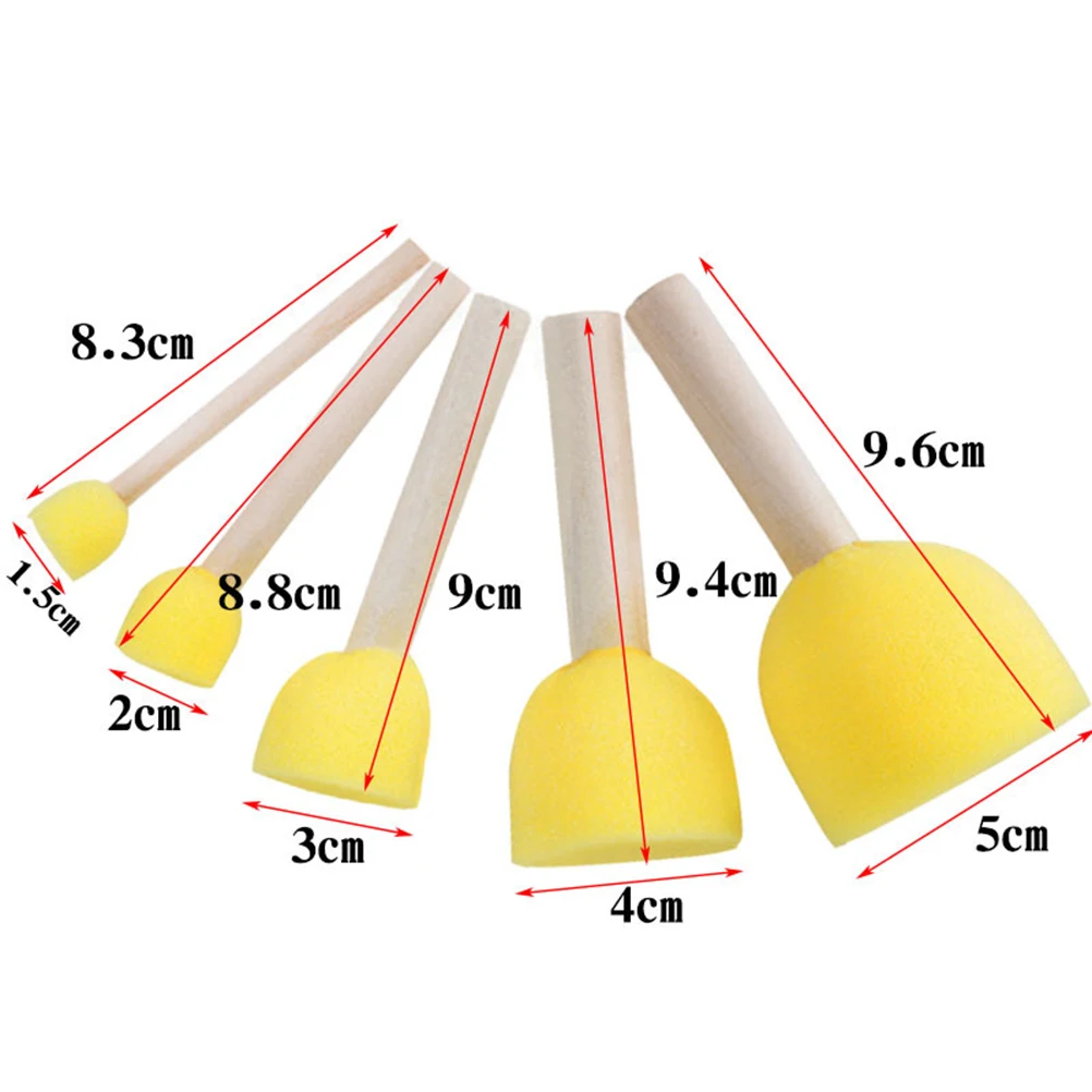 

19Pcs Painting Tool Set Portable Creative Sponge Kit for Toddlers Art Activities Parent-Child Bonding Educational Fun