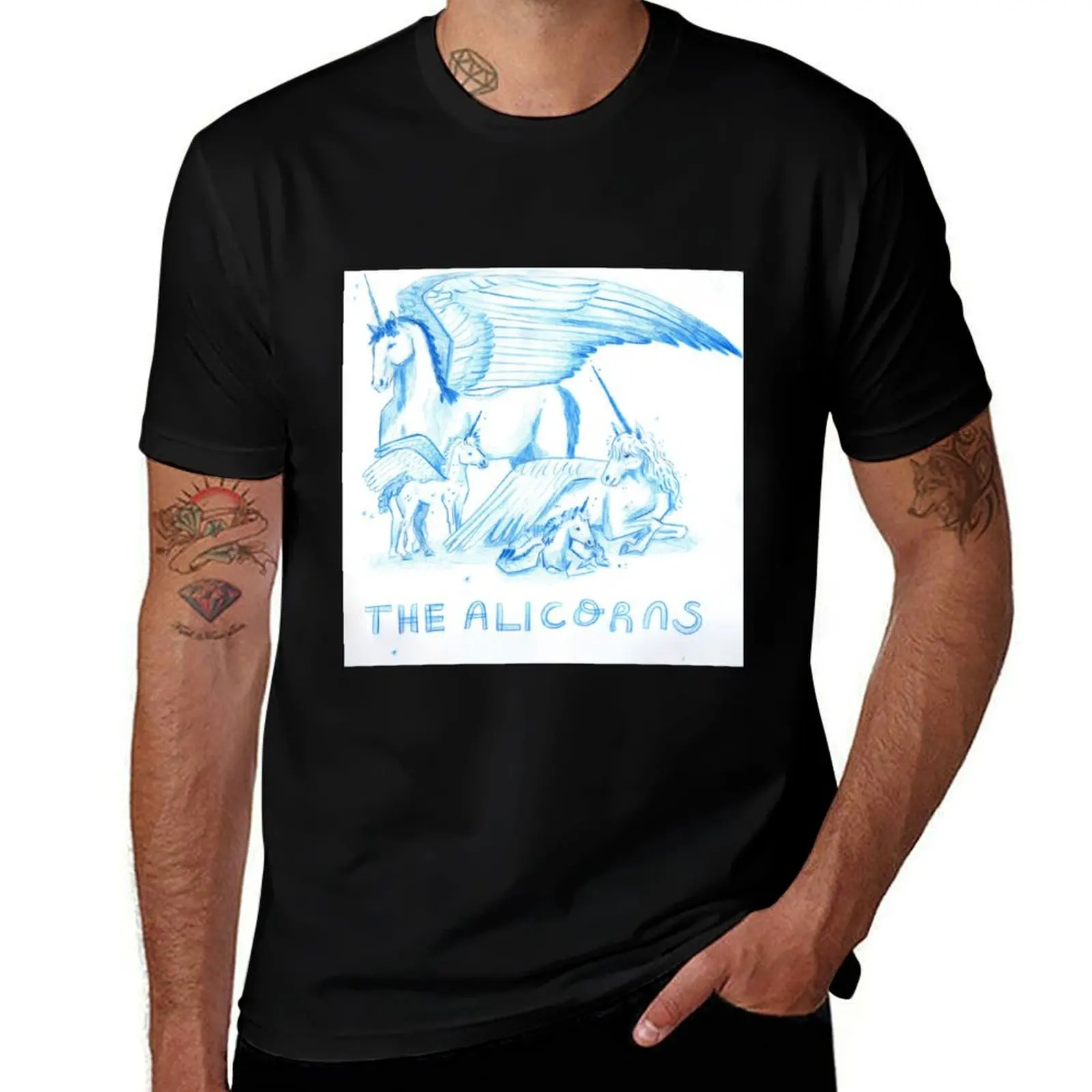 Keeper Of The Lost Cities Alicorns T-Shirt Basic Short Sleeve for Men T-Shirt