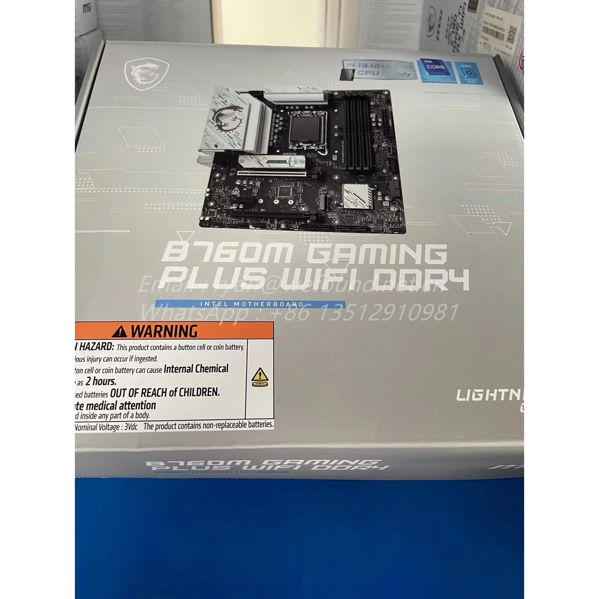 

Материнская плата для MSI серии B760M GAMING PLUS WIFI DDR4