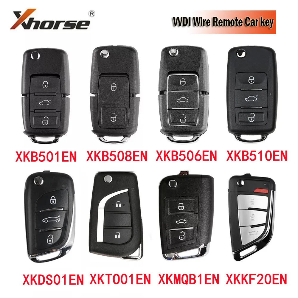 

1 шт. Автомобильный ключ Xhorse для VVDI2 Mini Key Tool XKB501EN XKB506EN XKB508EN XKB510EN XKDS00EN XKTO01EN XKMQB1EN XKKF20EN