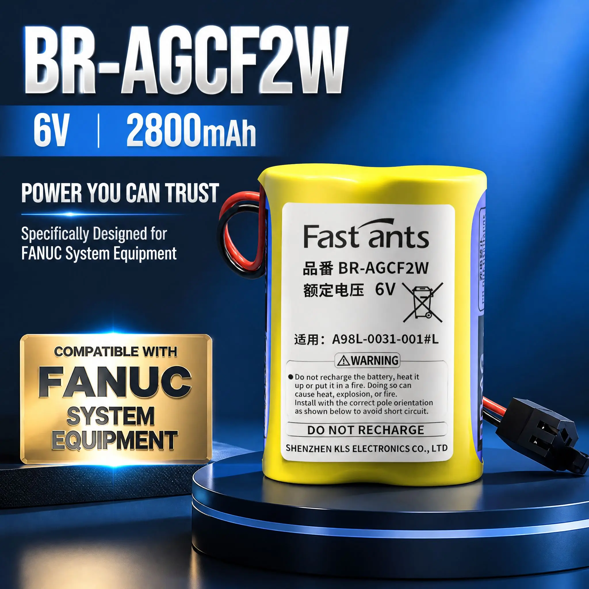BR-AGCT2W Battery High Capacity Rechargeable Lithium Battery For Electronic Devices Long Lasting Power Supply Replacement