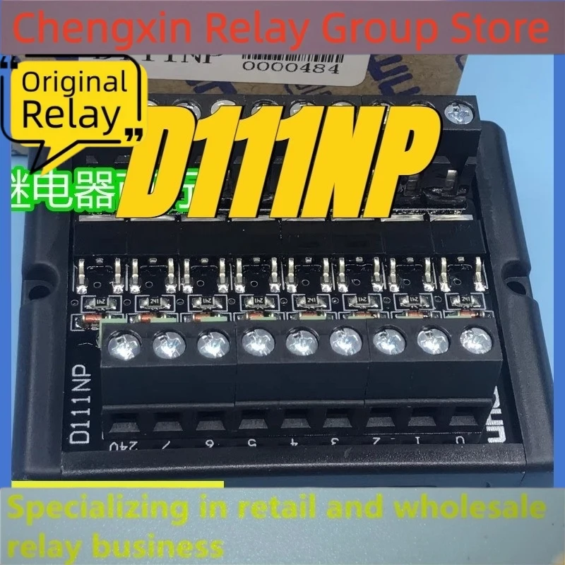 （Brand New Original）1pcs/lot 100% original genuine relay:D111NP 8-bit solid-state relay terminal block
