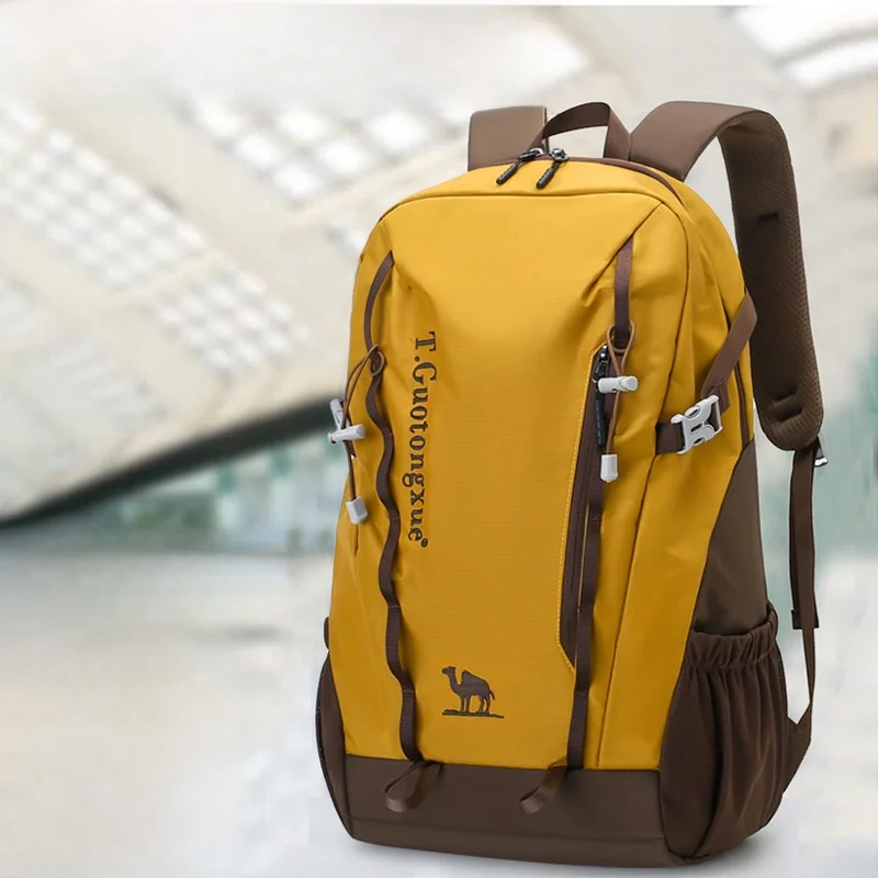 2025-new-outdoor-waterproof-large-capacity-men's-backpack-multi-functional-hiking-bag-water-resistant-dual-shoulder-backpack