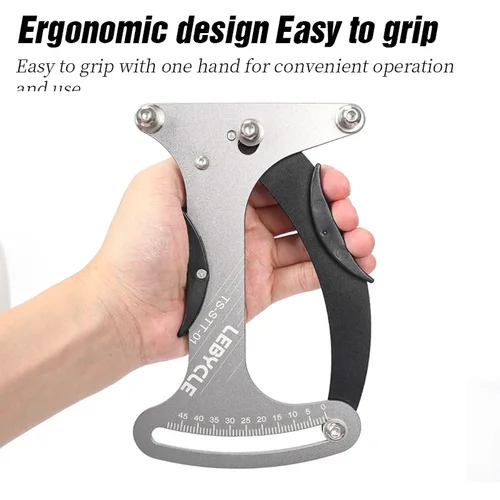 Imagen 2 del producto LEBYCLE CNC medidor de tensión de radios de bicicleta herramienta tensora de constructores de ruedas MTB llave de radios de carretera indicador de control preciso estable a