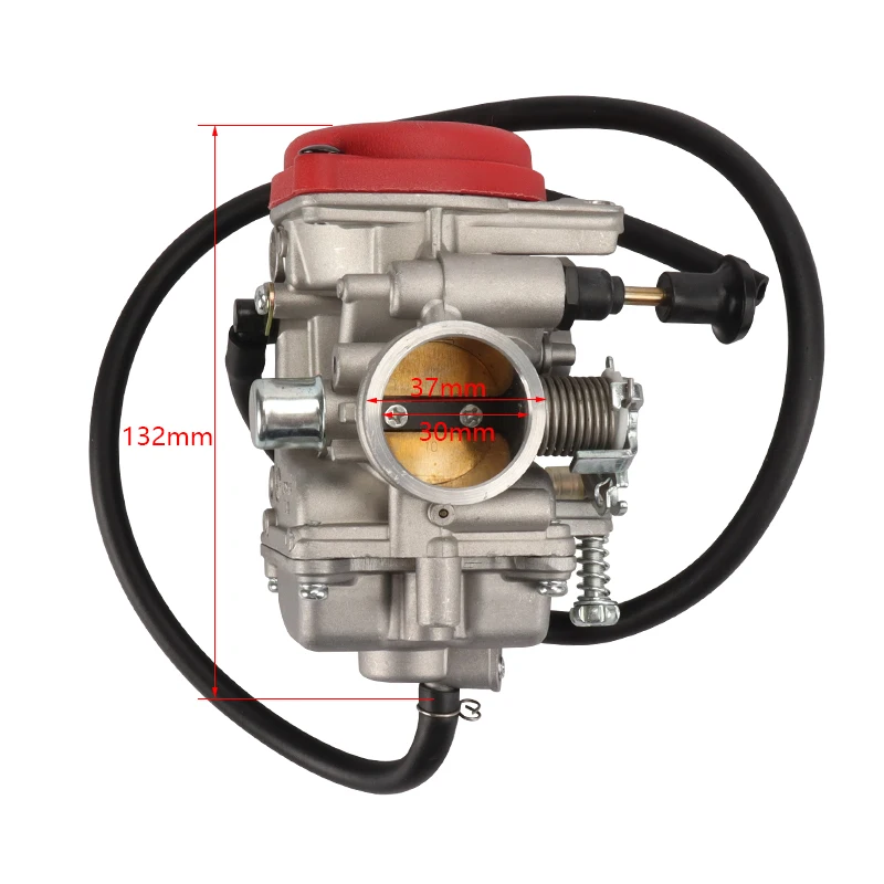 Gaźnik motocyklowy PD30 30 30mm TK MV30 Carb do 250cc ATV ATV250 EN250 JS250 QM250GY GXT250 GP200 GP250 RE200 RE250 zbiornik 250