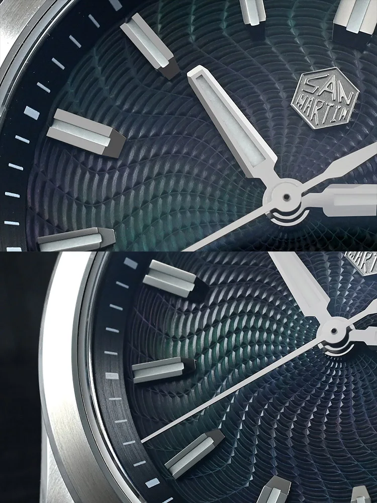 San Martin SN0150 39 mm herenh - Guilloché Dial Watch recensie en prijs