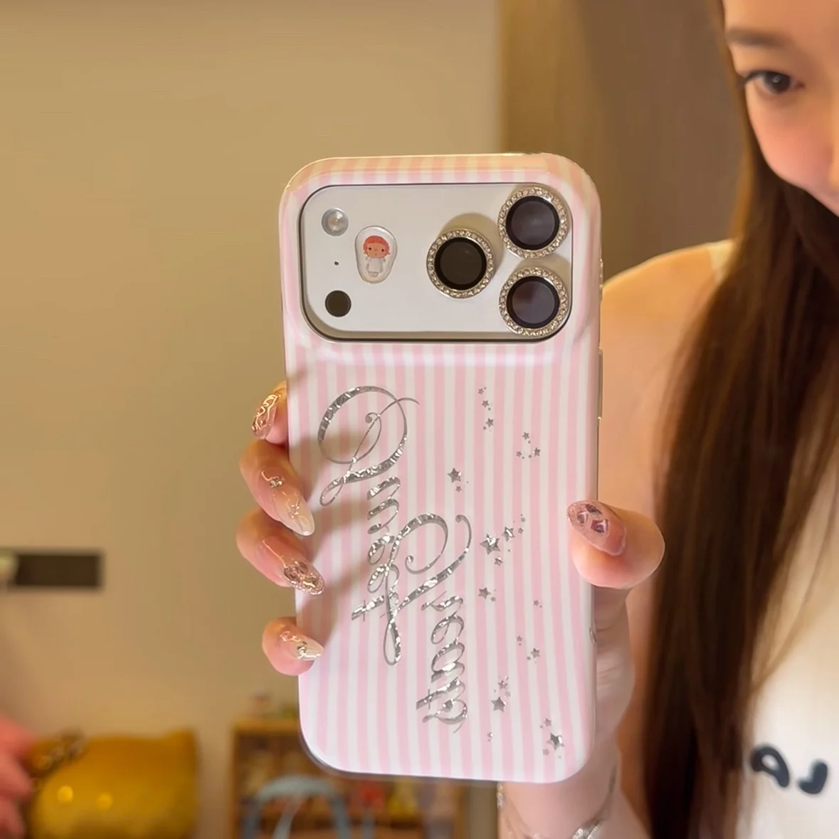 Koreańskie litery w stylu Ins, – Phone Accessories Kiosk recenzja i cena