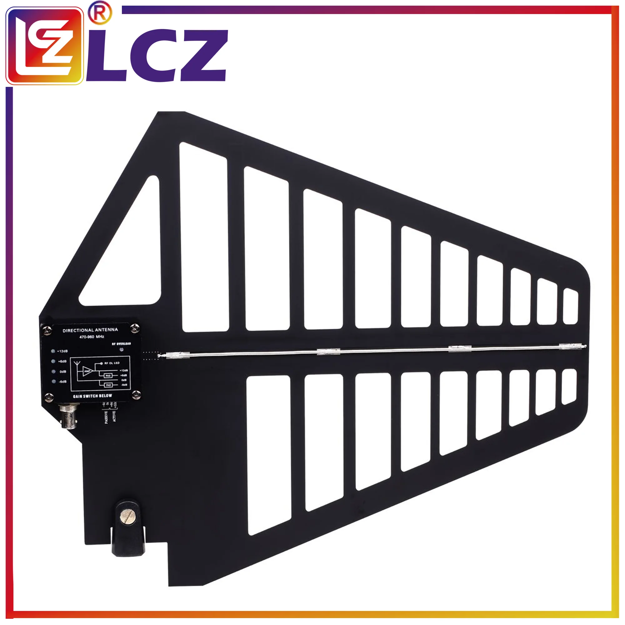 LCZ UA760-85 sistema di distribuzione dell'antenna 400-950MHz amplificatore di segnale RF a 5 canali amplificatore di segnale per microfono Wireless