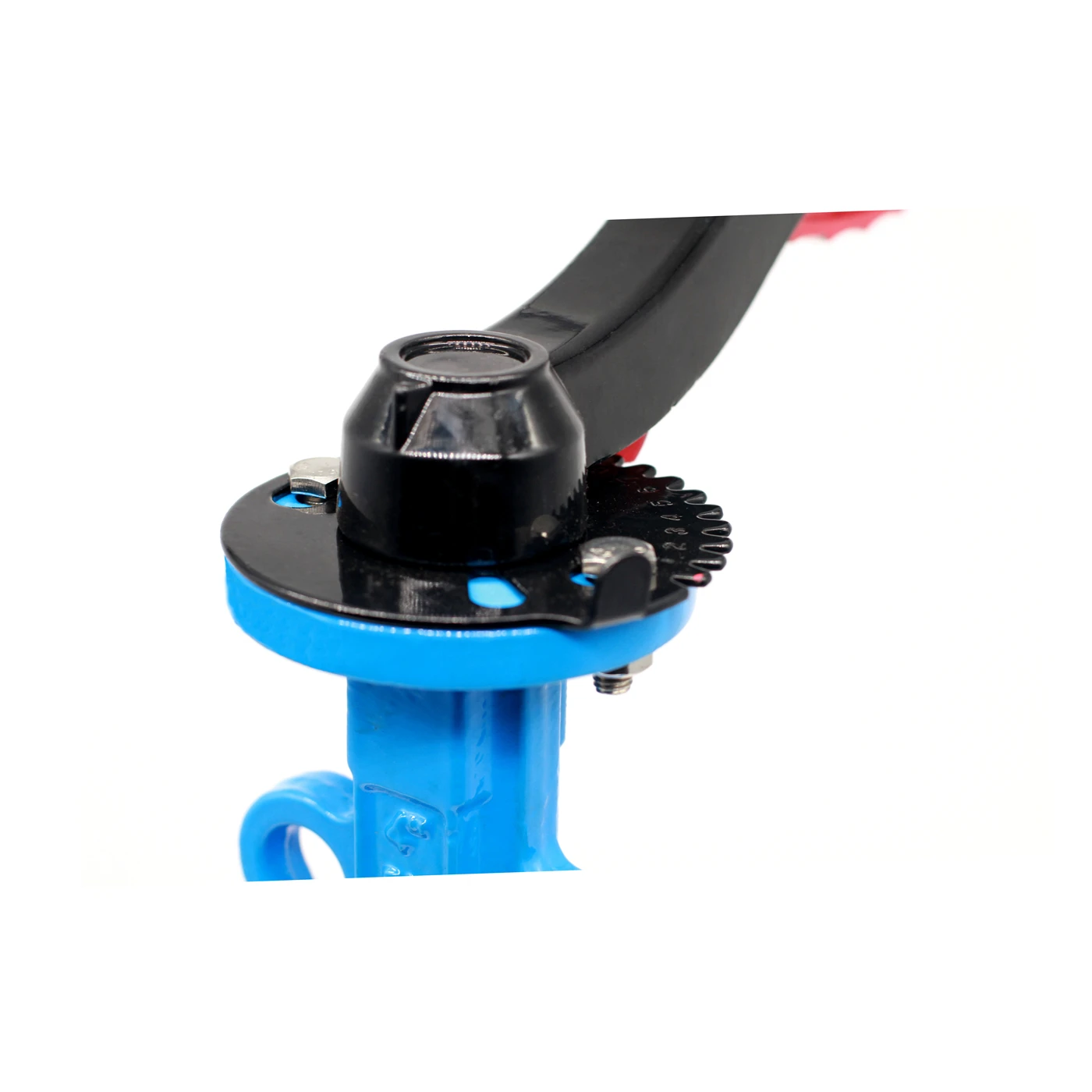 Tipo de wafer da válvula borboleta do talão da fábrica 4 polegadas da China com alavanca do punho