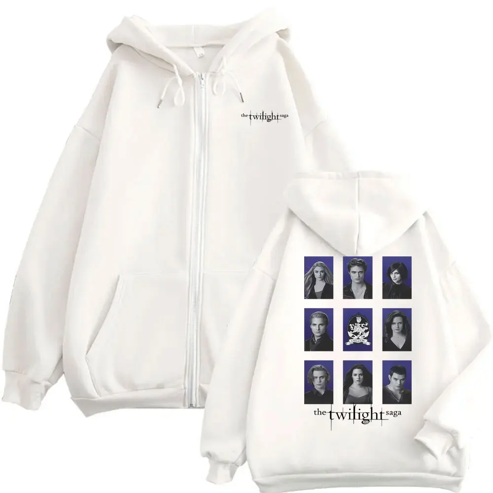 توايلايت ساغا بيلا جاكوب الأسود مصاص دماء روبرت باتينسون إدوارد كولين قلنسوة بسحاب الرجال النساء خمر المتضخم زمم سترة #6