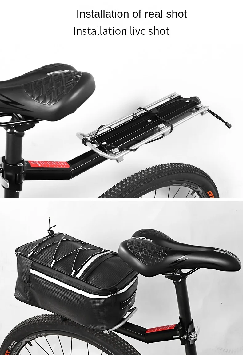 Quick Release Fahrradträger Gepäckträger Quick Release Einstellbare Legierung Fahrrad Gepäckträger Outdoor Radfahren Ausrüstung – Detail 10