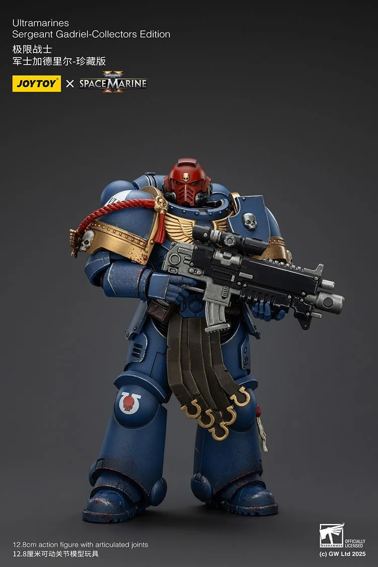 

JOYTOY Warhammer 40K Ultramarines Sergeant Gadriel-Collectors Edition Фигурки Коллекция кукол Украшение Подарок Оригинал