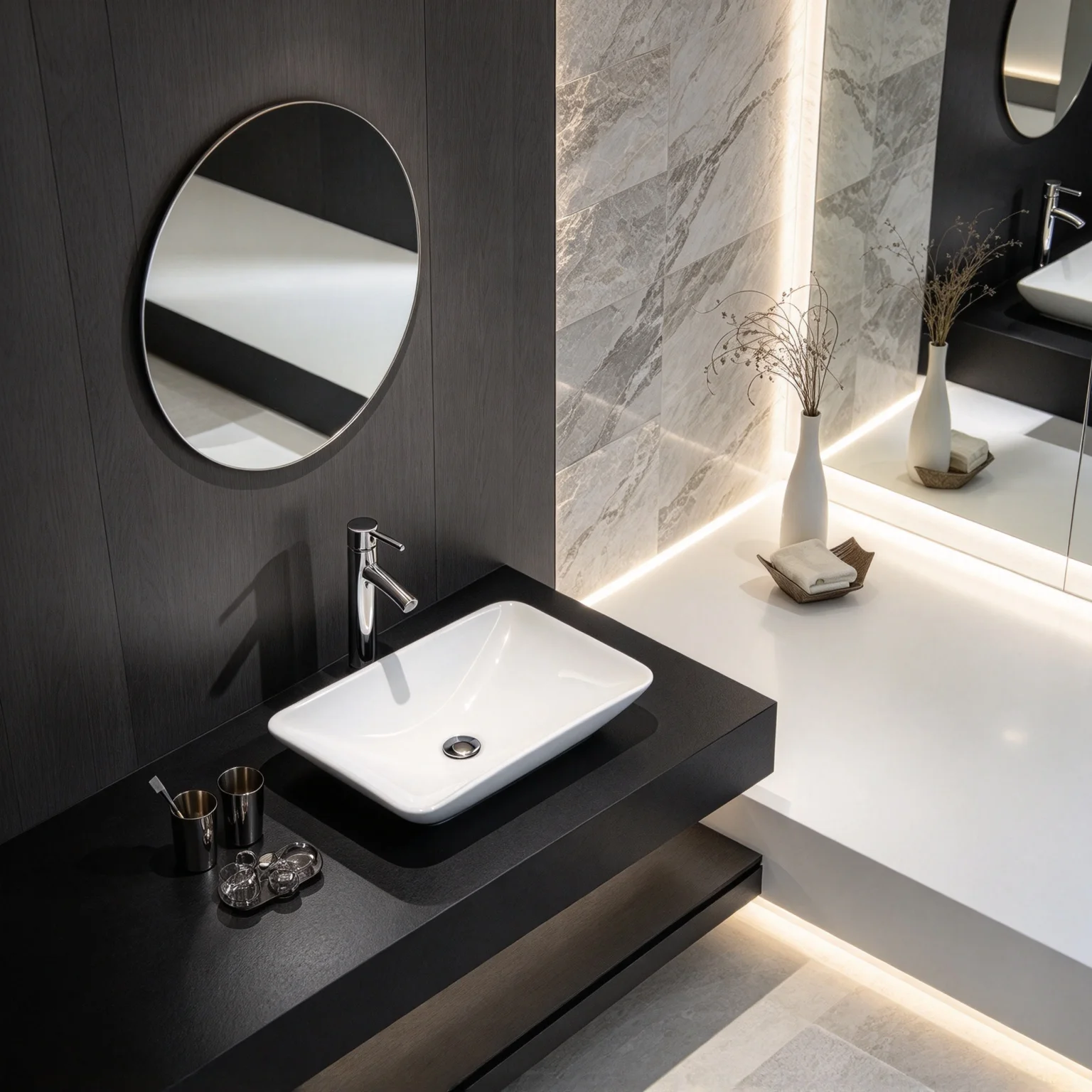 Brushed White Brass Basin Faucet Water Drop Curved Design Bathroom Sink Mixer Tap Hot Cold Washbasin Faucet Torneiras