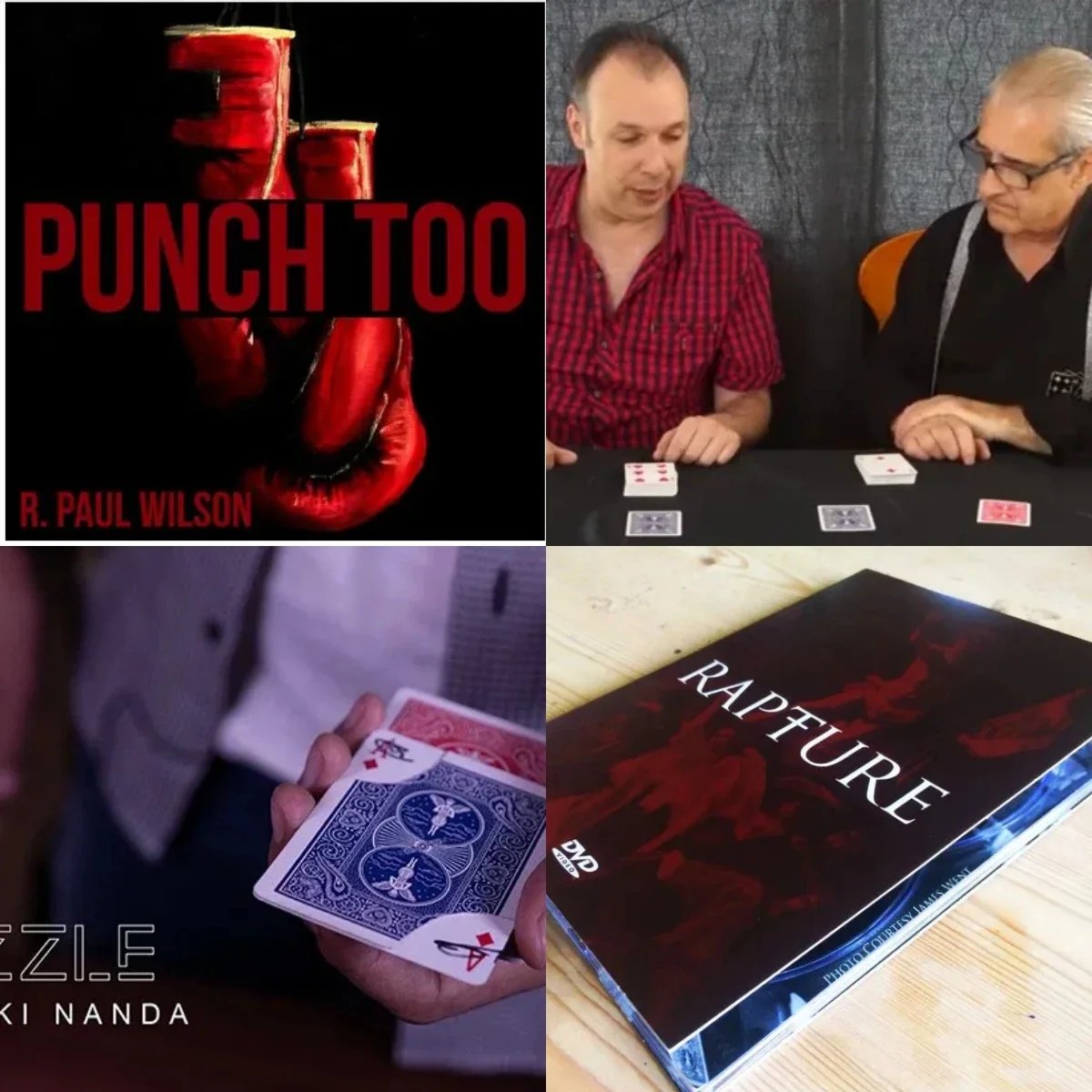 

Слишком удар через R. Paul Wilson, чисто чудо мышьяк Пуро, головоломка Rizki Nanda,Rapture (2 DVD набор) Фрейзер Паркер-магия