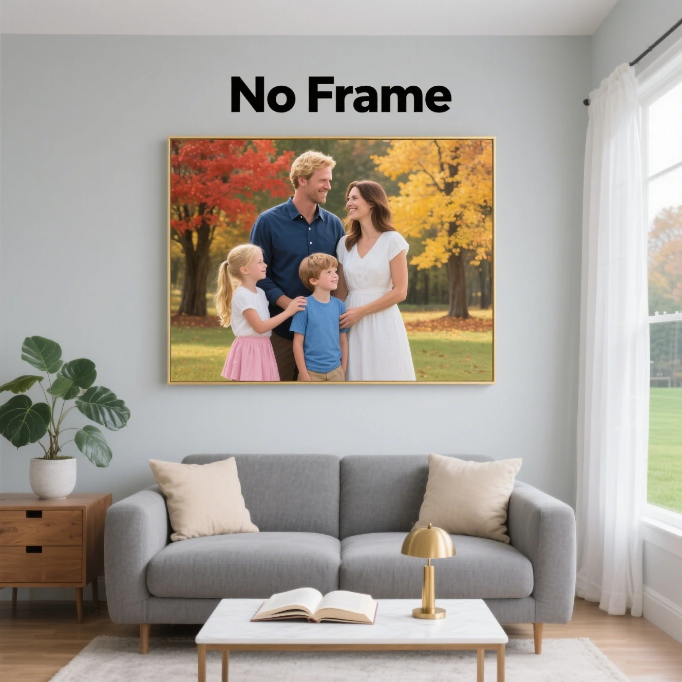 Hand Painted Custom Oil Painting Portrait Wedding Photo Picture to Canvas Art for Living Room Wall Office Decoration No Framed