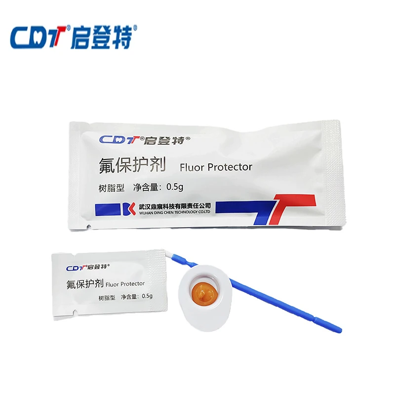 0.5g X 2 Resin Type Fluor Protector Dental Fluoride Varnish Protective Agent Anti-Cavity Teeth Strengthening Teeth Adult Kids