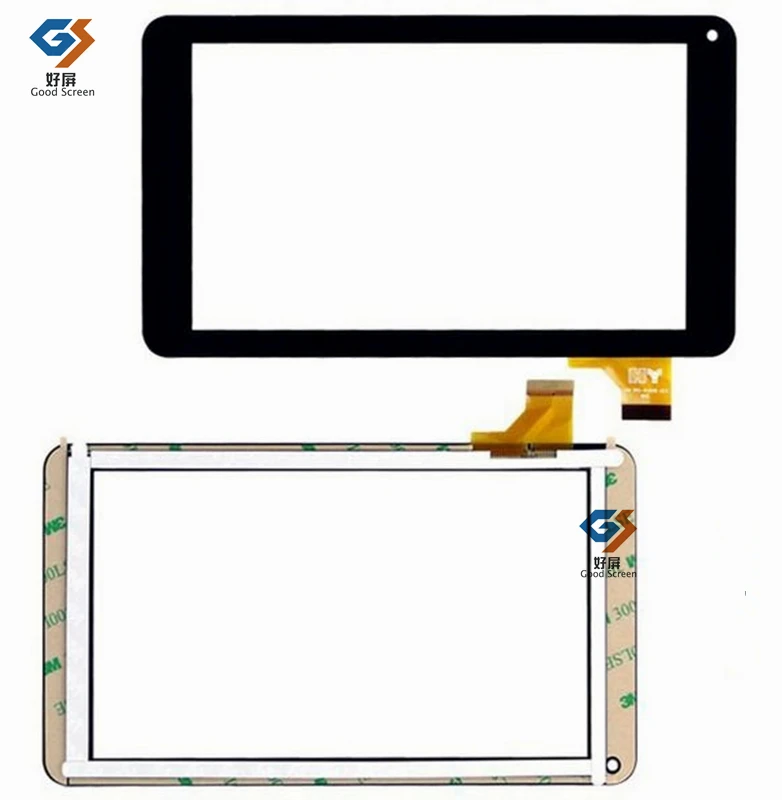 7 Inch Black For Logicom La Tab 75 kids tablet capacitive touch screen digitizer sensor exterior glass panel