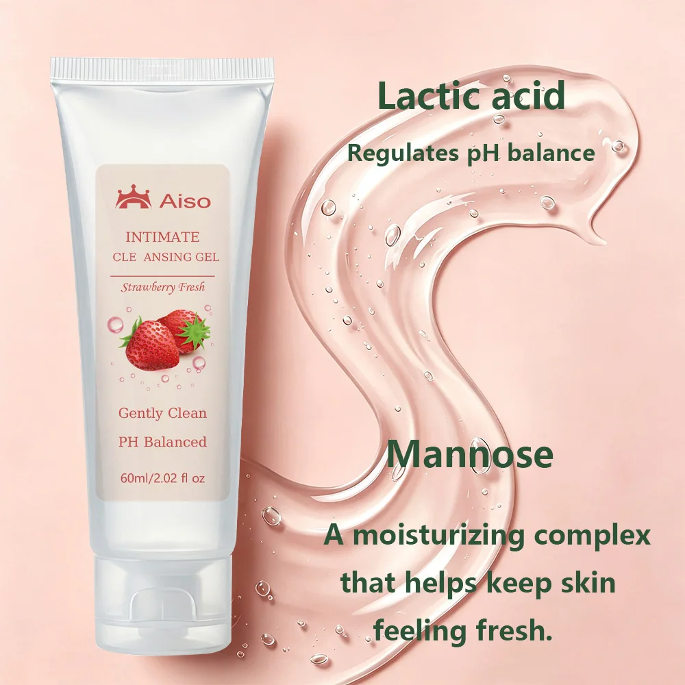 1PCS Intimate Cleansing Gel – Rapidly eliminates odor, feels fresh and non-greasy; suitable for daily feminine hygiene a