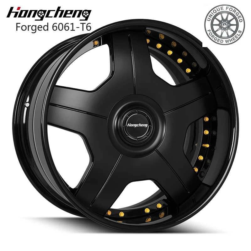 

New model of 26Two-Piece Forged Wheels 5x112 5x114.3 5x120 Support Customization for Rolls Royce
