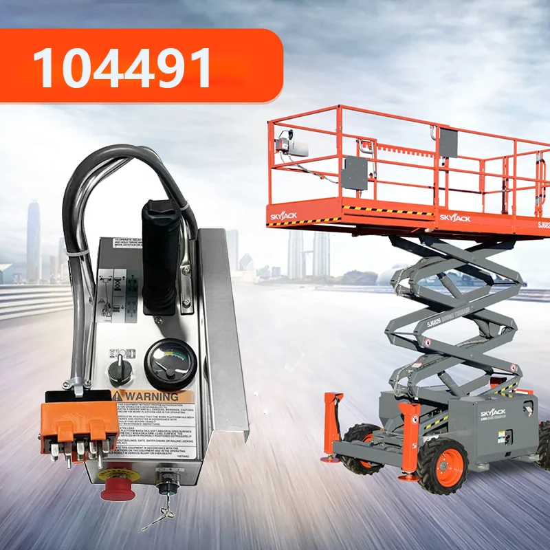 

Skyjack 104491 Platform Control Box Assembly SJ104491 Upper Control Box MEWP Proportional Joystick Scissor Lift Control Unit