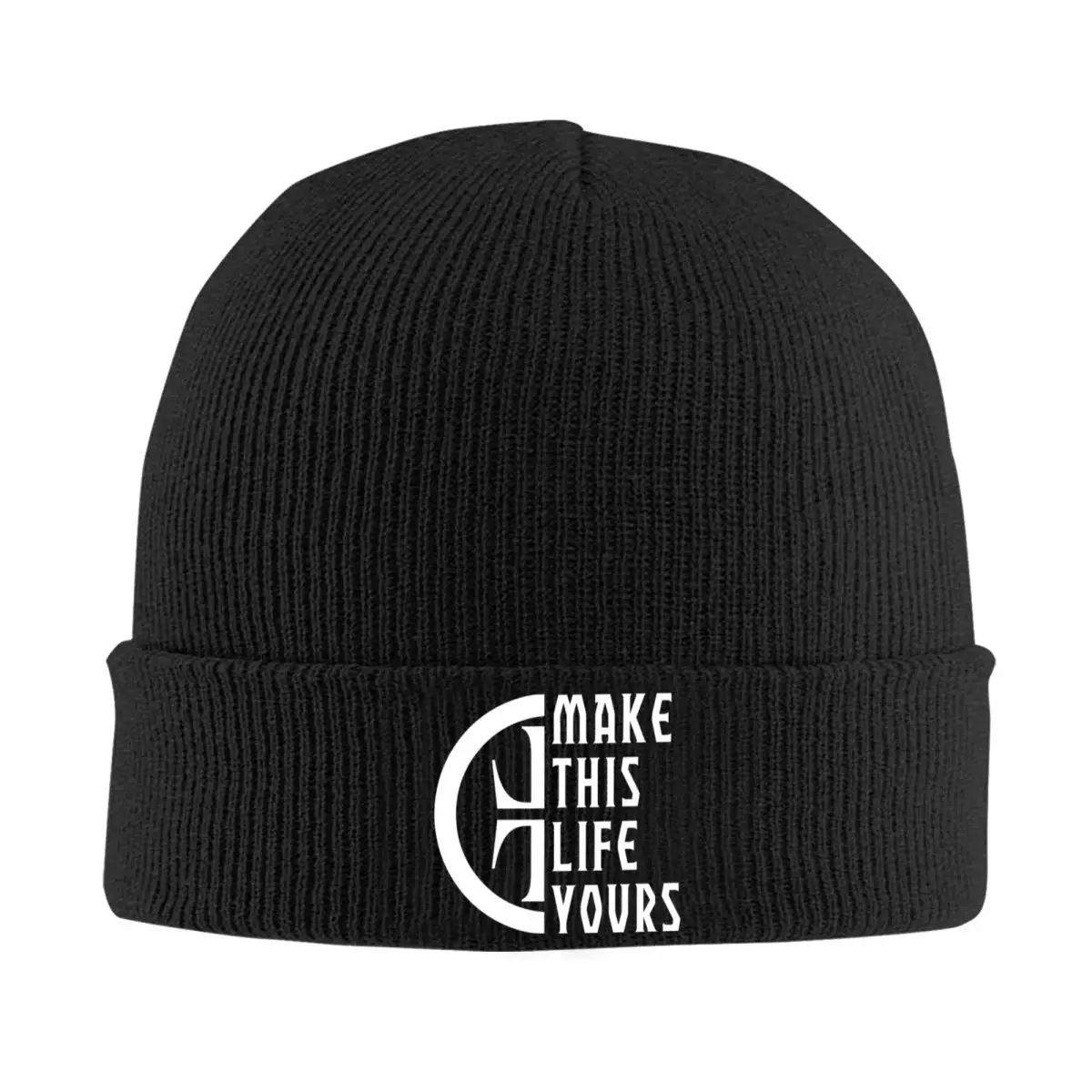 

Take That This Life On Tour 2024 Knitted Hat for Women Men Skullies Beanies Winter Hat Acrylic Make This Life Yours Warm Cap