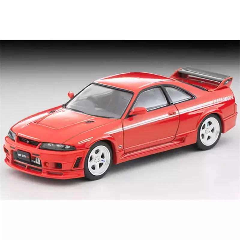 TLV 1:64 GTR R33 NISMO 400R Blue / Red Diecast Model Car